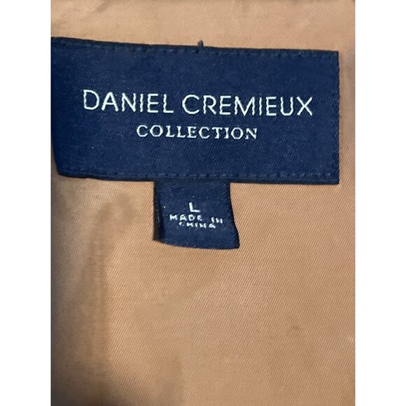 Daniel Cremieux Collection Overcoat Jacket Long Brown L Barn Chore coat - Picture 2 of 8